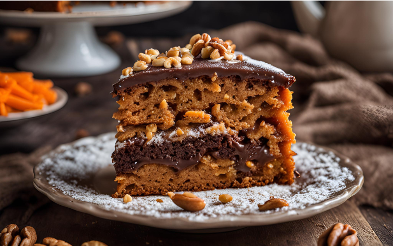 bolo de cenoura