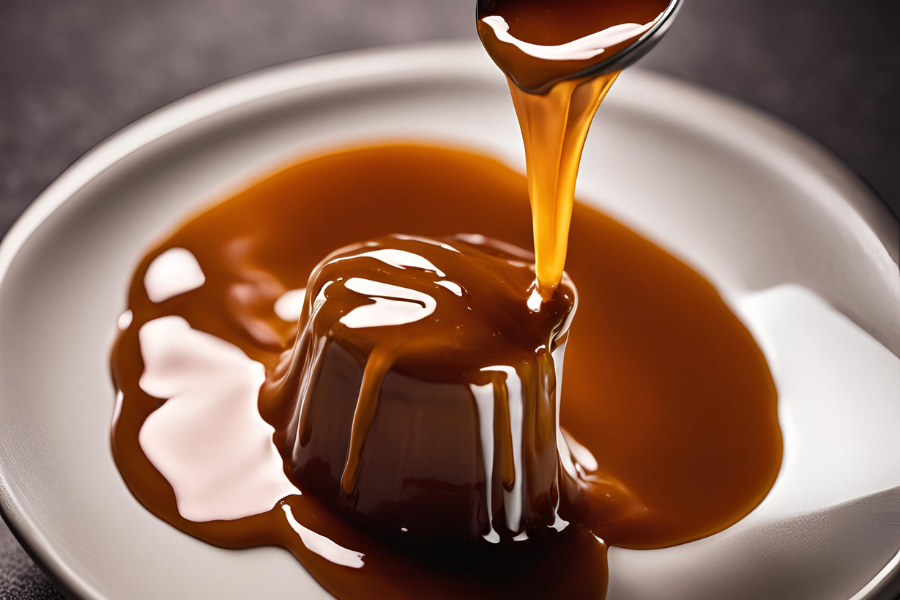 calda de caramelo