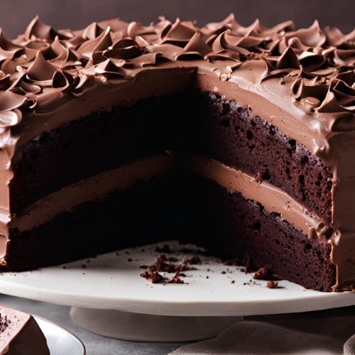 bolo de chocolate fofinho