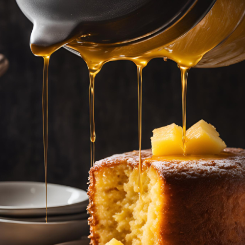 calda para bolo de abacaxi